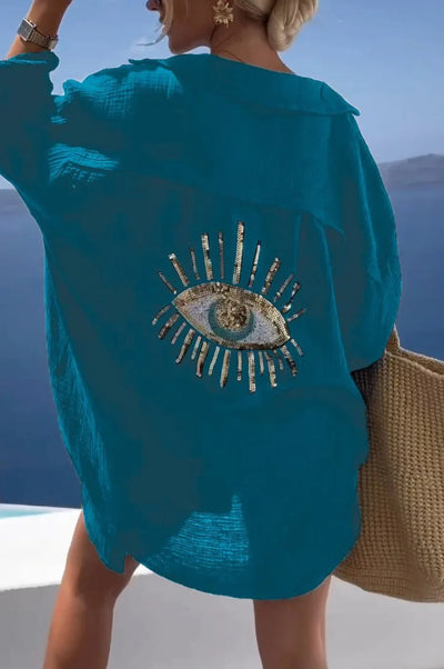 Helga | Stilfuld Oversized Skjorte