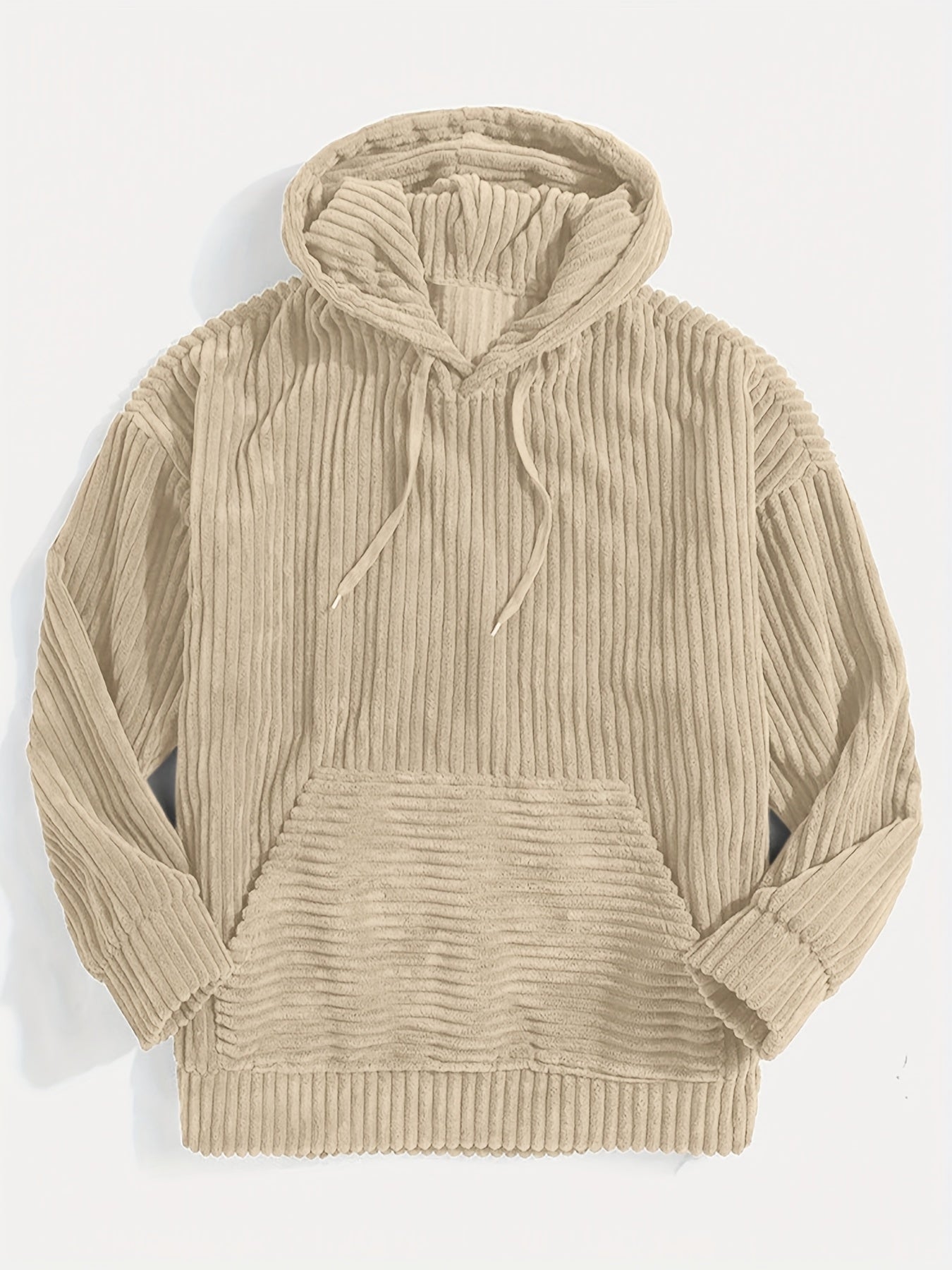 Sigrun | Ribbet Hættetrøje Pullover
