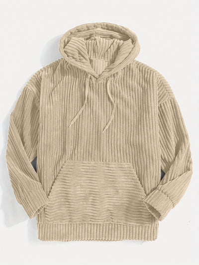 Sigrun | Ribbet Hættetrøje Pullover
