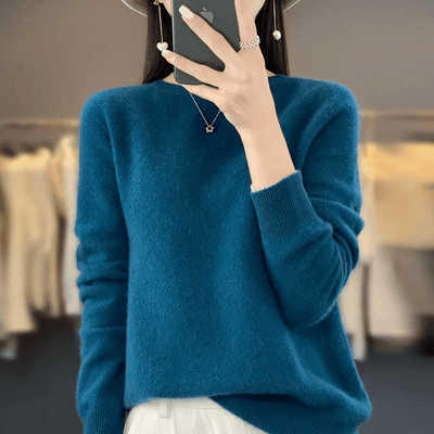 Gudrun™ | Blød Strikket Pullover Sweater
