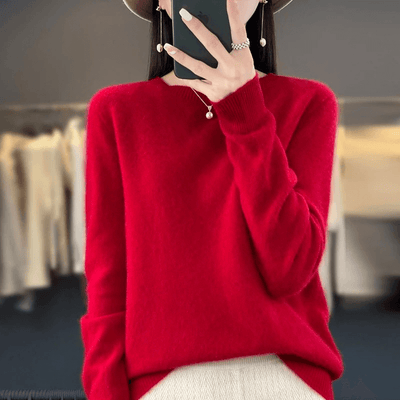 Gudrun™ | Blød Strikket Pullover Sweater
