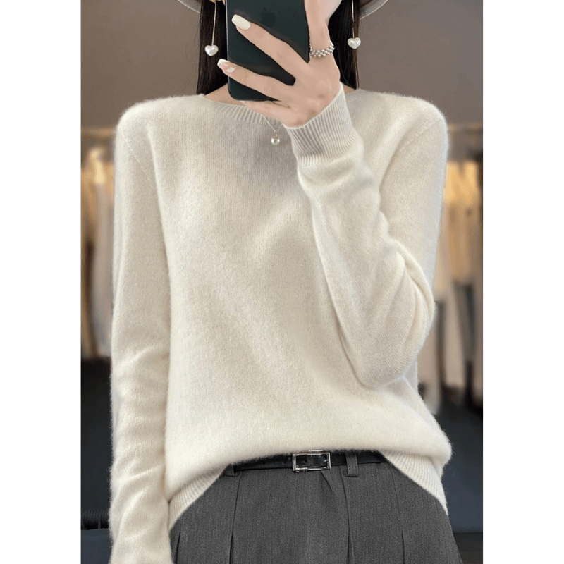 Gudrun™ | Blød Strikket Pullover Sweater