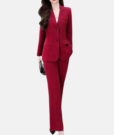 Klara | Chic Skræddersyet Blazer- og Buksetsæt