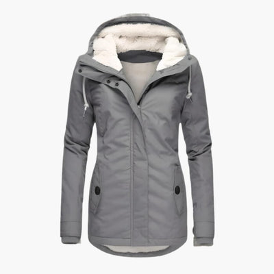 Lena™ | Varm Vinterjakke med Sherpa-for