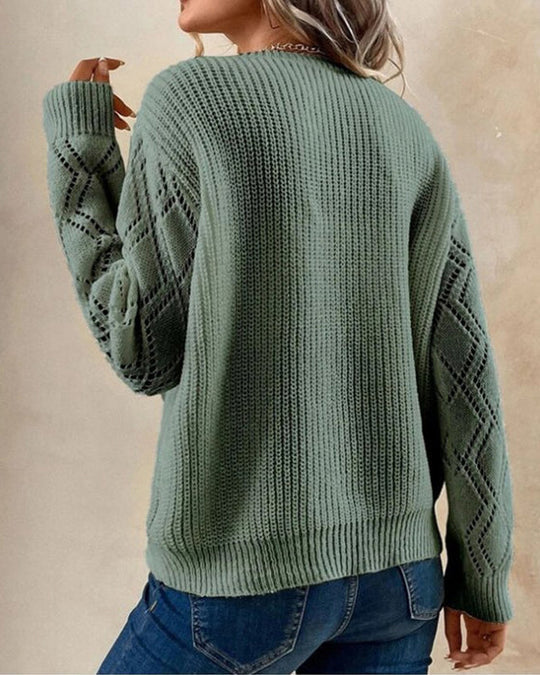 Mathilde | Stilfuld V-Hals Sweater