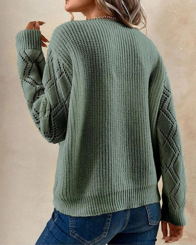 Mathilde | Stilfuld V-Hals Sweater