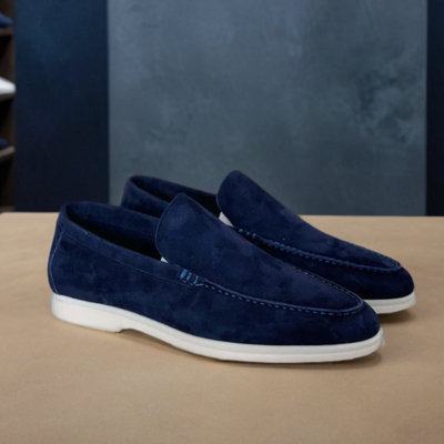 Elvy | Stilfulde Suede Loafers