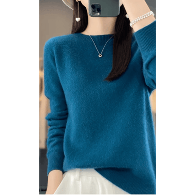 Gudrun™ | Blød Strikket Pullover Sweater