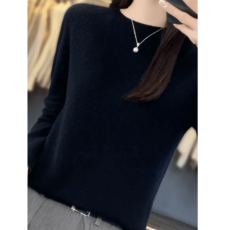 Gudrun™ | Blød Strikket Pullover Sweater