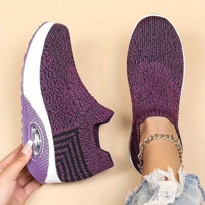 Gitte | Stilfulde Slip-On Strikkede Sneakers