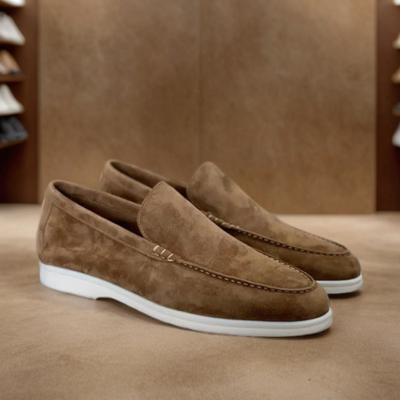 Elvy | Stilfulde Suede Loafers