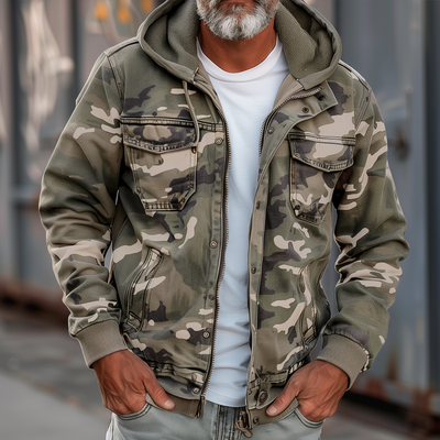 Sami | Stilet Camouflage Hættejakke