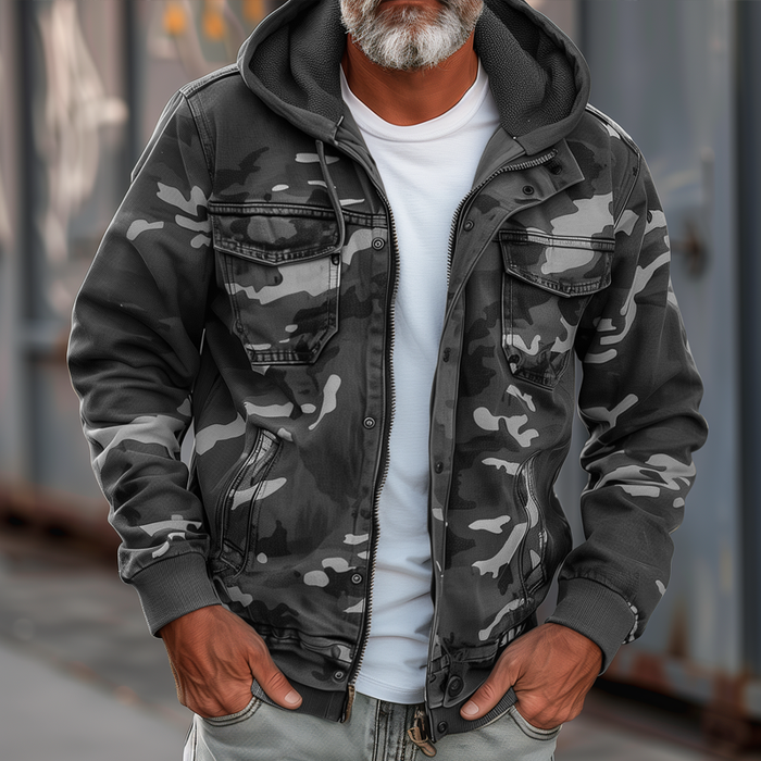 Sami | Stilet Camouflage Hættejakke