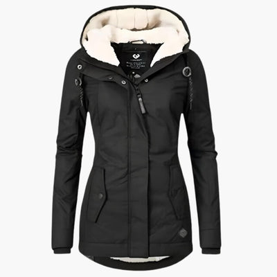 Lena™ | Varm Vinterjakke med Sherpa-for