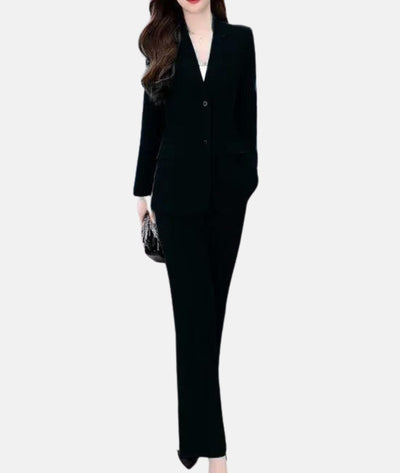 Klara | Chic Skræddersyet Blazer- og Buksetsæt