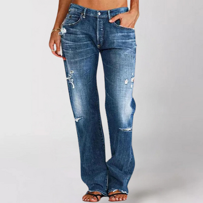Mathilde | Slidte Wide-Leg Denim Jeans