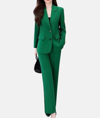 Klara | Chic Skræddersyet Blazer- og Buksetsæt