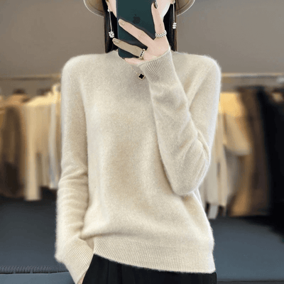 Gudrun™ | Blød Strikket Pullover Sweater