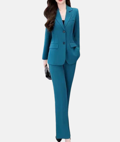 Klara | Chic Skræddersyet Blazer- og Buksetsæt