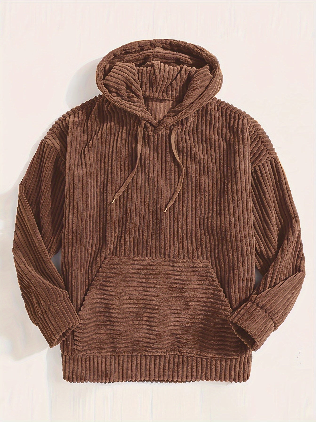 Sigrun | Ribbet Hættetrøje Pullover