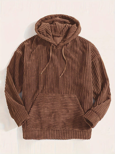 Sigrun | Ribbet Hættetrøje Pullover