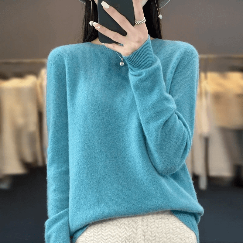 Gudrun™ | Blød Strikket Pullover Sweater
