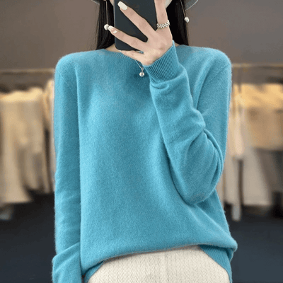 Gudrun™ | Blød Strikket Pullover Sweater