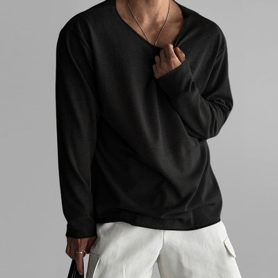 Shirin | Afslappet Langærmet T-shirt