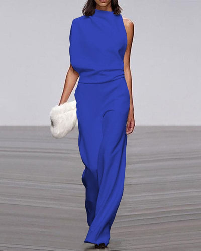 Silke | Premium One-Shoulder Buksedragt