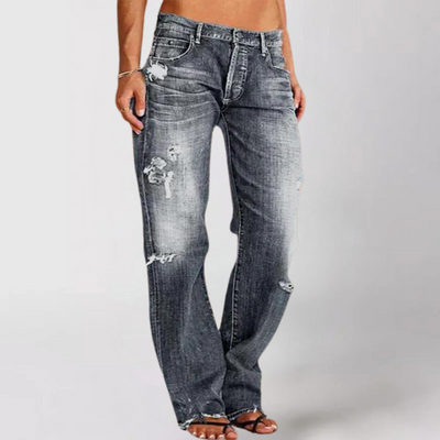 Mathilde | Slidte Wide-Leg Denim Jeans