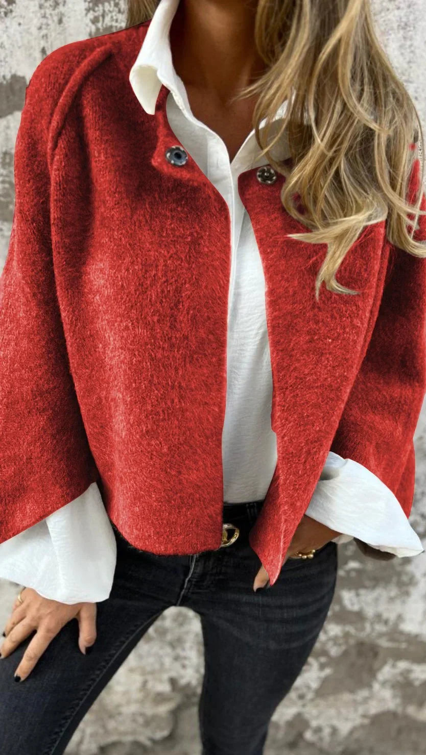 Celeste | Stilfuld Casual Chic Fleecefrakke