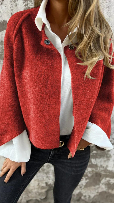 Celeste | Stilfuld Casual Chic Fleecefrakke
