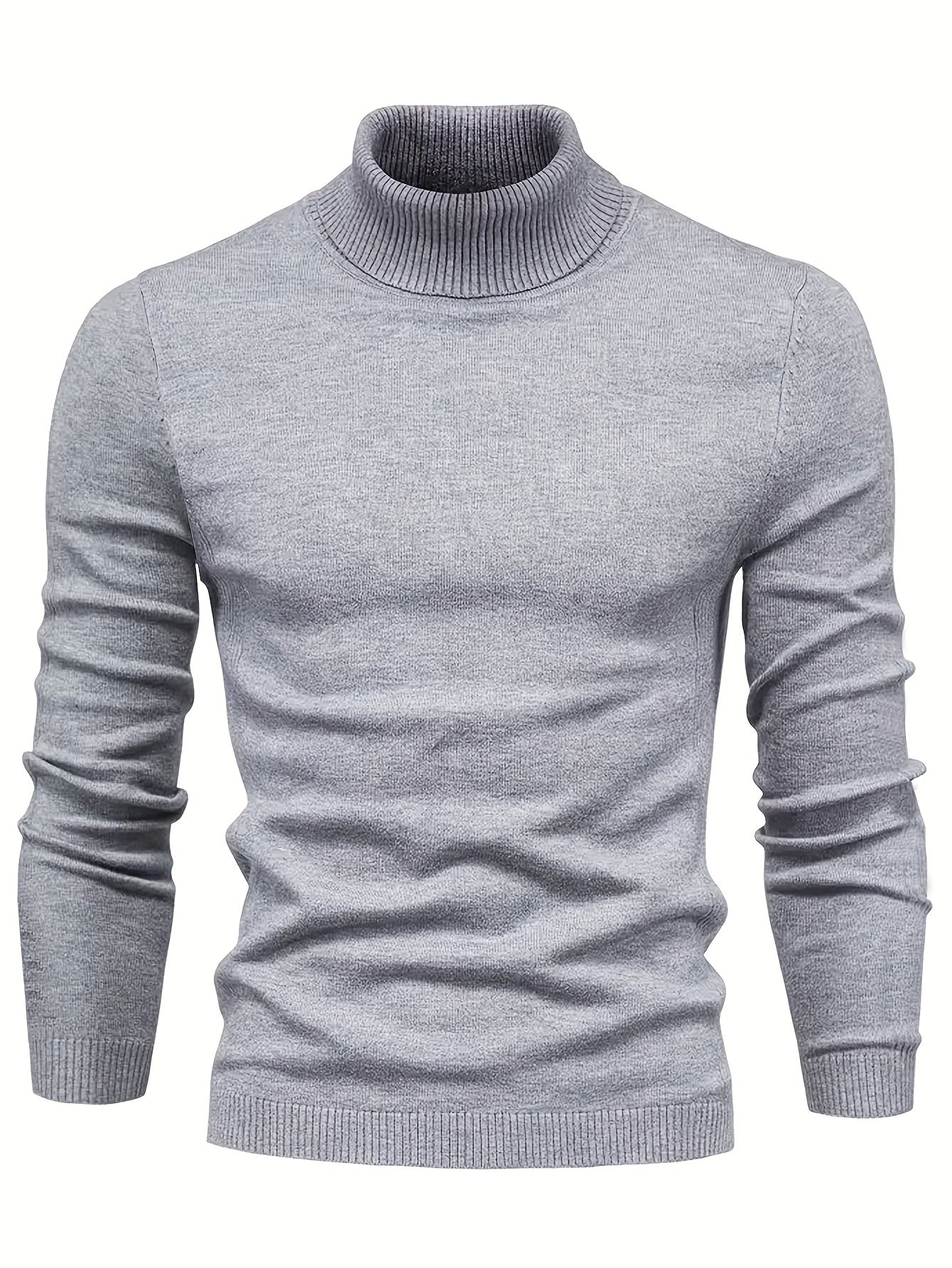 Jens | Stilfuld rullekravesweater