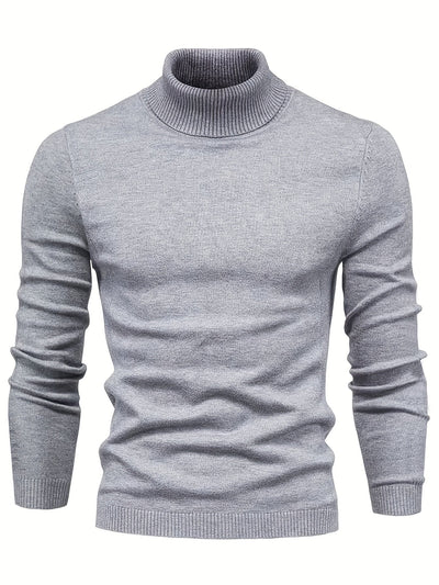 Jens | Stilfuld rullekravesweater