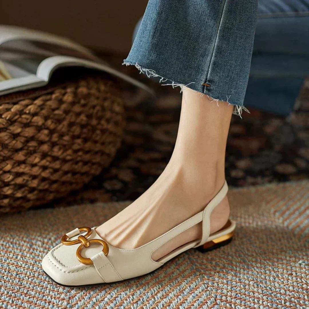Estelle | Chic Slingback Flade Sko
