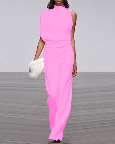 Silke | Premium One-Shoulder Buksedragt