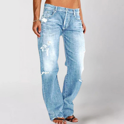 Mathilde | Slidte Wide-Leg Denim Jeans