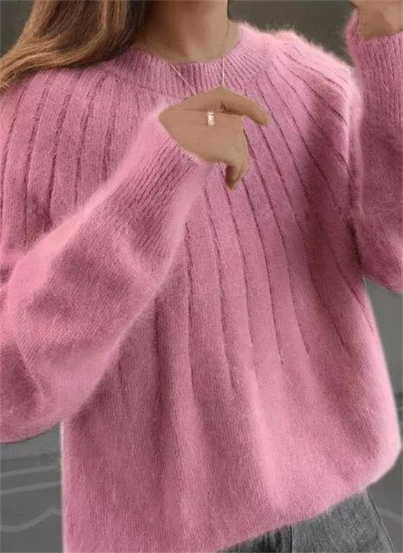 Karina™ | Hyggelig Ribstrikket Sweater