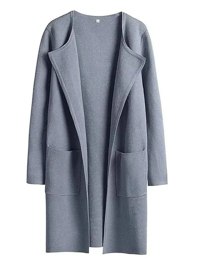 Elfriede | Elegant og Sofistikeret Lang Frakke