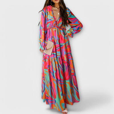 Helen | Boho-Chic Maxi Kjole
