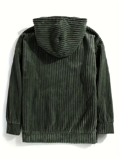 Sigrun | Ribbet Hættetrøje Pullover
