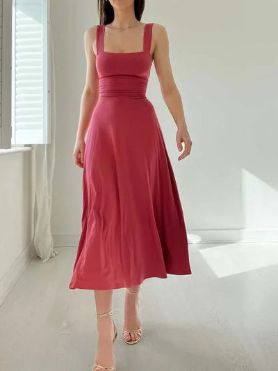 Juliane | Elegant Rygløs Maxi Kjole