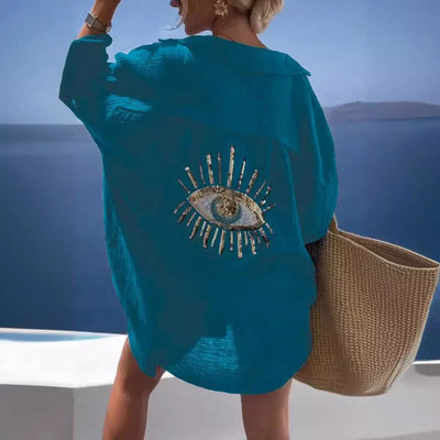 Helga | Stilfuld Oversized Skjorte