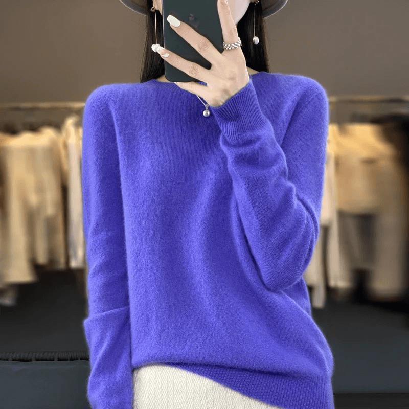 Gudrun™ | Blød Strikket Pullover Sweater