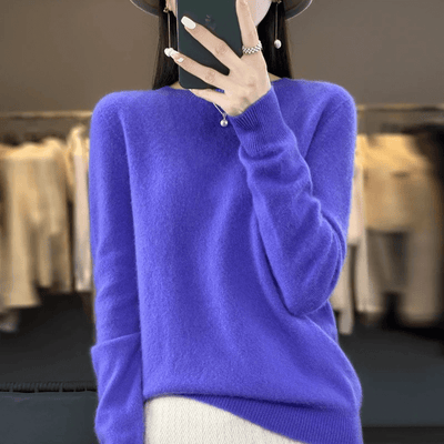 Gudrun™ | Blød Strikket Pullover Sweater