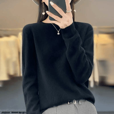 Gudrun™ | Blød Strikket Pullover Sweater