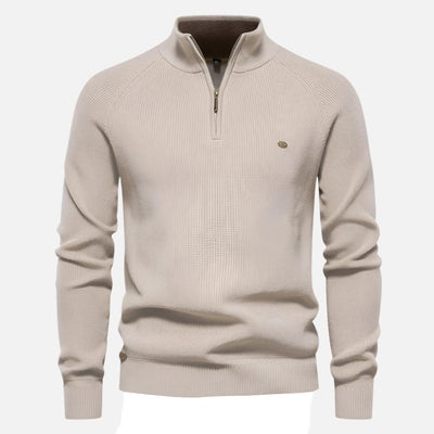 Harry | Stilfuld Zip-Up Sweater
