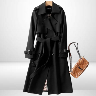 Katja | Stilfuld Dobbelt Radet Trenchcoat