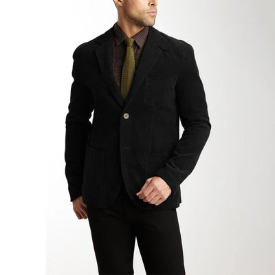 Mikkel | Stilfuld fløjlsblazer