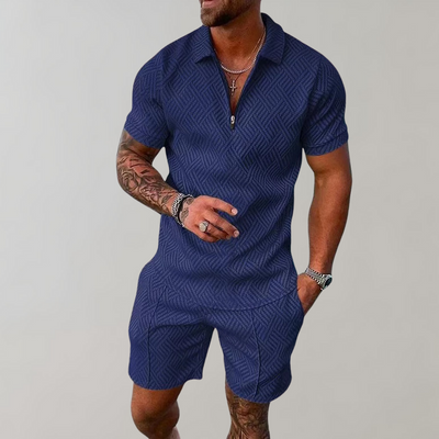Hemming | Stilfuld Kortærmet Zip Polo Romper